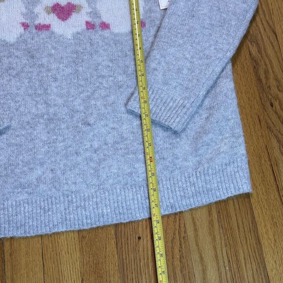 Cupcakes And Cashmere Sweater Women’s‎ Size 1X Gray Gnomes Hearts Soft NWT - Picture 6 of 6